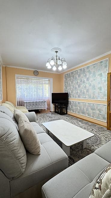 гостиницы нарын: 3 комнаты, 71 м², 105 серия, 4 этаж — 3