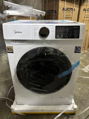 дешевые стиральные порошки оптом: Стиральная машина Midea, Новый, Автомат, 10 кг и более, Полноразмерная — 13