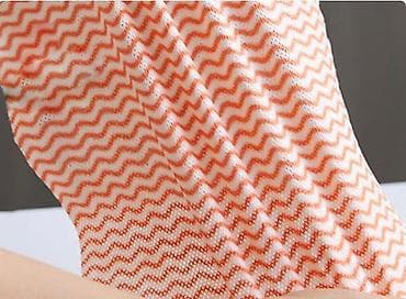 Посуда: Многоразовые вискозные кухонные салфетки в рулоне - Материал — 2