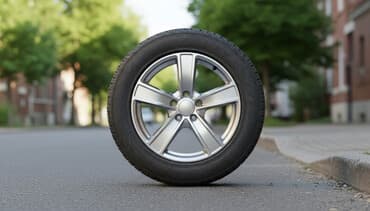 Шины 215 / 55 / R 17, Зима, Б/у, Комплект, Легковые