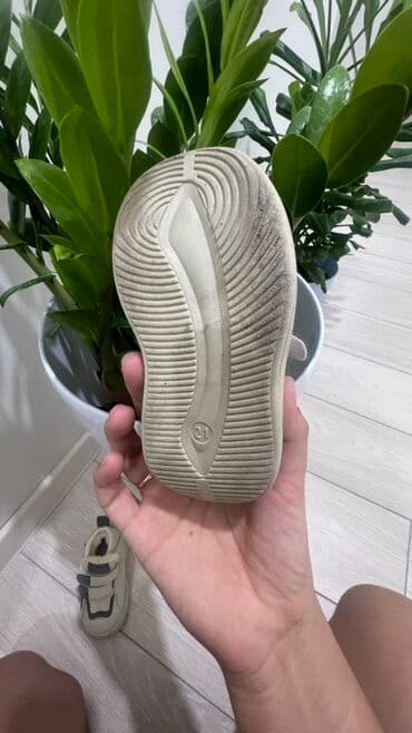 сменная обувь: Детские утеплённые кроссовки/ботинки, размер 21. - Цвет: молочный с — 3