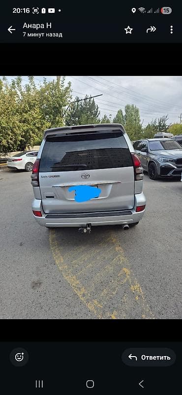 поло авто: Toyota Land Cruiser Prado: 2004 г., 0.3 л, Автомат, Дизель, Внедорожник — 4