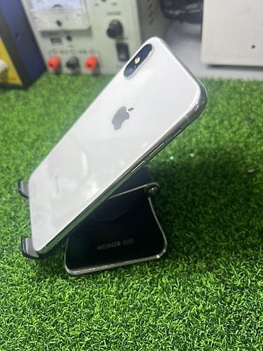 айфон 8x: IPhone X, 256 ГБ, Серебристый, Кабель, 100 % — 1