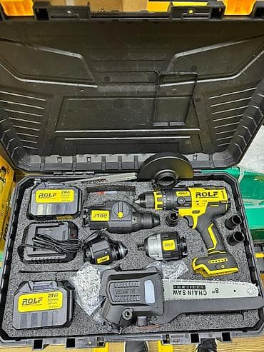 Другие инструменты: ROLF TOP-5001 — беспроводной многофункциональный набор 5-в-1 (Germany — 2