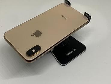 iphone osh: IPhone Xs, Б/у, 256 ГБ, Золотой, Защитное стекло, Чехол, 100 % — 3