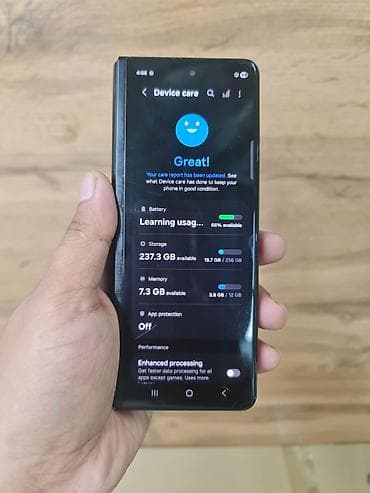 samsung galaxy j6 plus: Samsung Galaxy Z Fold 3, Б/у, 256 ГБ, цвет - Черный, 1 SIM — 7