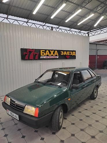 автобус лаз: ВАЗ (ЛАДА) 21099: 1999 г., 1.5 л, Механика, Седан — 9