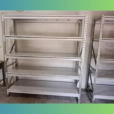 Упаковочно-фасовочные аппараты: Складские стеллажи, металлический стеллаж для склада, средне - — 4