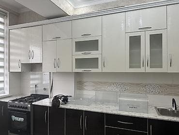 Кухонные гарнитуры: Кухонный гарнитур, Б/у, цвет - Белый, Самовывоз — 1