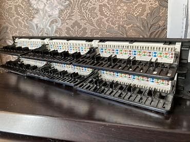 ролл вороты: Патч-панель TRIPP LITE, 48 портов, Cat 5e, 2U, для монтажa в 19" — 3