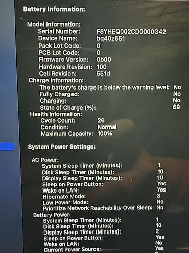 Ноутбуки и аксессуары: Для учебы, Б/у, Apple M4, ОЗУ, RAM: 16 ГБ — 6