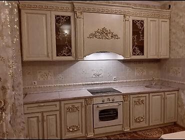 металлические узоры: Классические кухонные гарнитуры в стиле неоклассика/барокко - Фасады — 2