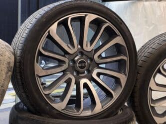 хромированные диски: Литые Диски R 22 Комплект, отверстий - 5, Б/у — 2