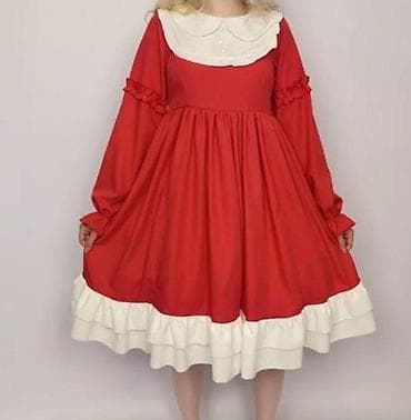 Личные вещи: Повседневное платье, Трапеция, M, L — 2