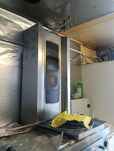 Газовый гриль для шаурмы (вертикальный гриль-шаурма/донер) -