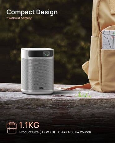 byintek проектор: Портативный проектор Xgimi MoGo 2. Использует технологию DLP для — 6