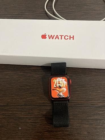 swatch x omega купить: Apple Watch Series 6 (PRODUCT)RED 40mm Состояние хорошее — 3