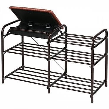 cloth hanger: Этажерка для обуви "Люкс" (арт. ЭТЛ5) Напольная подставка для обуви — 1