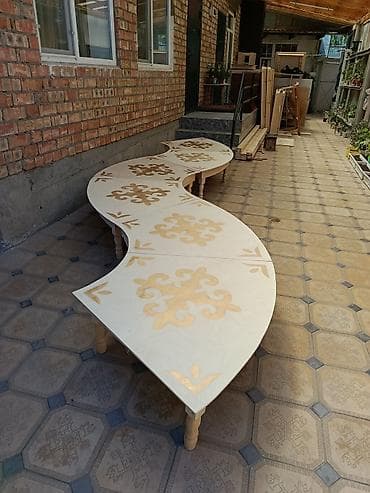 стол закройный: Стол трансформер Другое назначение, Другая конструкция, цвет - Бежевый — 3