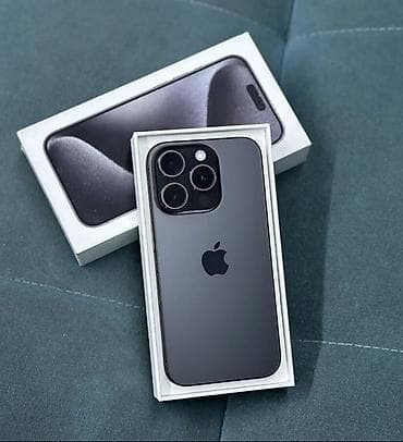 iphone 11 128gb: IPhone 15 Pro Max, Б/у, 1 ТБ, Black Titanium, Коробка, 93 % — 1