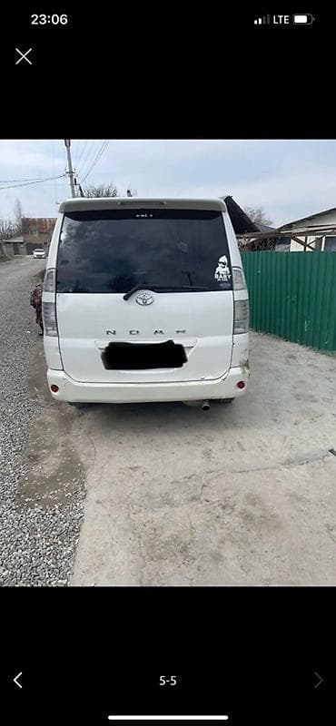 тайота noah: Toyota Noah: 2003 г., 2 л, Автомат, Бензин, Минивэн — 2