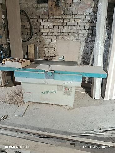 Фуговальный станок по дереву MB524 - Модель: MB524 (надпись на at lalafo.kg Фуговальный станок по дереву MB524 - Модель: MB524 (надпись на