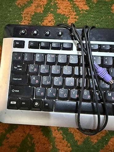 pc servise: Клавиатура, Мембранная, Проводное подключение, Размер: 100% — 2