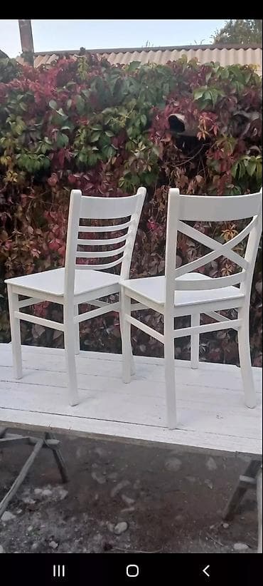 Столы: Продажа! Стулья! Цвет белый Материал фанера (берёза) Цена за 1шт — 3