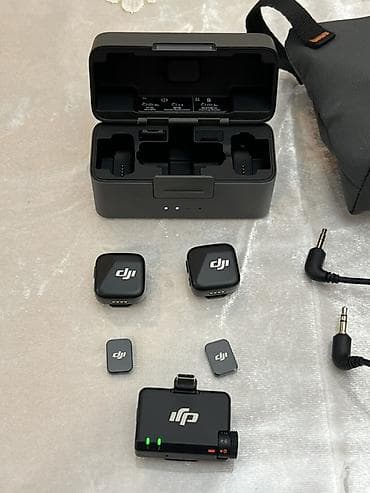Техника жана электроника: DJI Mic (двухканальная беспроводная система) Комплект: - 2 — 1