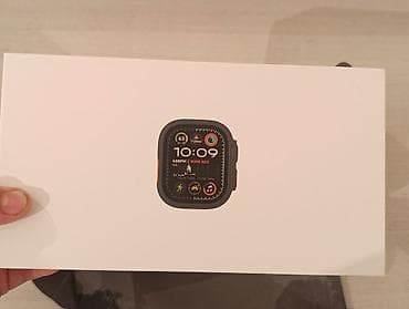 Apple Watch Ultra 2, 49 мм. Корпус: черный титан. Ремешок: Alpine — 6