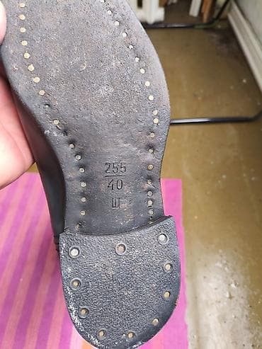 Женская обувь: Высокие кожаные сапоги классического строевого кроя - Материал верха — 2