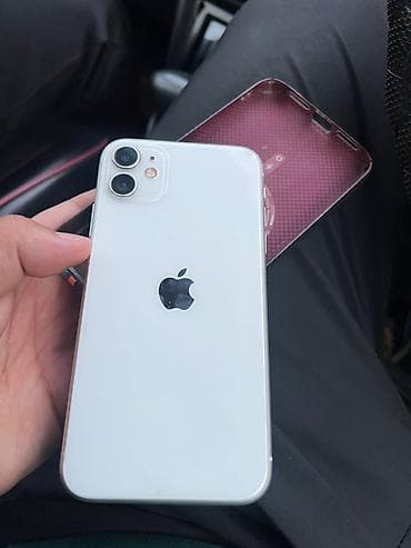 iphone 11 white: IPhone 11, 128 ГБ, Белый, Чехол, 72 % — 1