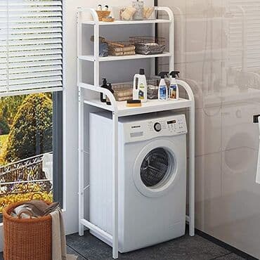 полки для стиральной машины: БЕСПЛАТНАЯ ДОСТАВКА!!!! Полка-стеллаж для хранения над стиральной — 4