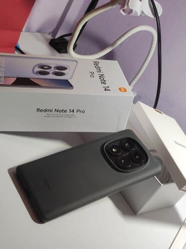 redmi note 8t: Redmi, Redmi Note 14 Pro, Б/у, 512 ГБ, цвет - Черный, 2 SIM — 4