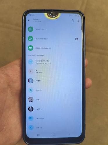 Техника и электроника: Смартфон Samsung Galaxy A12 (версия с вырезом-«каплей» под фронтальную — 1