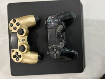 Пс 4 слим 512 Гб памяти не прошитая гарантийные пломбы на месте в