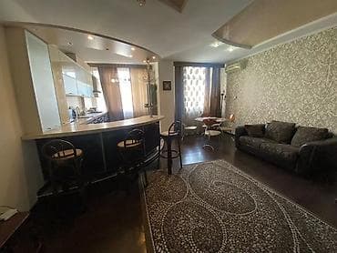 сутки снять квартиру: 1 комната, Люкс, элитка, 7 мкр, Душевая кабина, Постельное белье, Кондиционер — 8