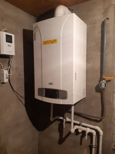 газовые котлы отопления: Установка газового котла, установка электрического котла, установка — 10