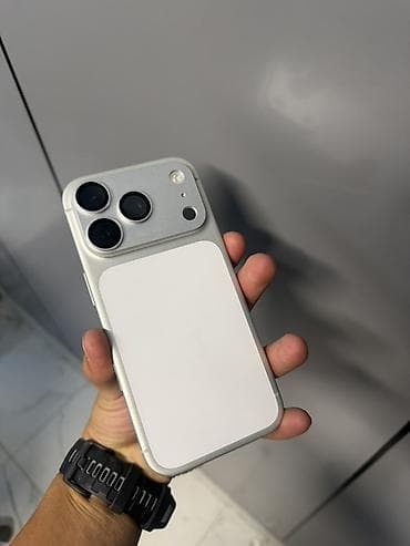 ноутбуки бишкек б у: IPhone 17 Pro, Б/у, 256 ГБ, Серебристый, Защитное стекло, Чехол, 100 % — 1