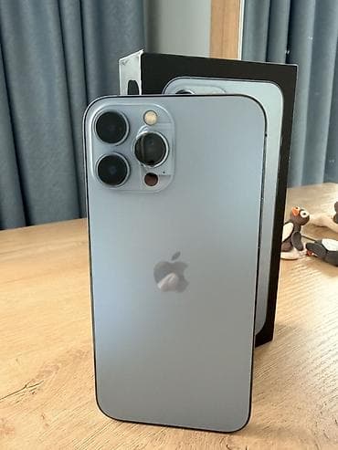 айфон 13 синий: IPhone 13 Pro Max, 256 ГБ, Sierra Blue, Коробка, 80 % — 1