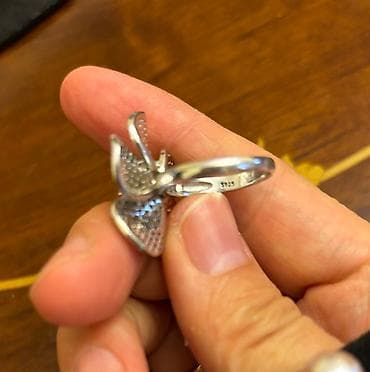 серебро куплю: Кольцо, Коктейльное, Проба 925, Женские, Новый — 6