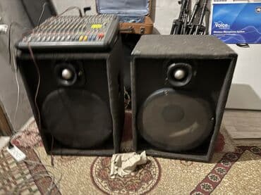 Ушул эки калонка сатылат 18калар Калу,пиаудио 1500 ватт