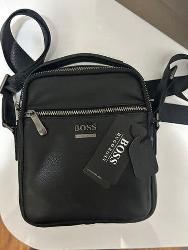 купить мужской клатч из натуральной кожи ручной работы: Барсетка, Материал: Натуральная кожа, Застежка на молнии, Оригинал, Регулируемый ремень, Новый — 13