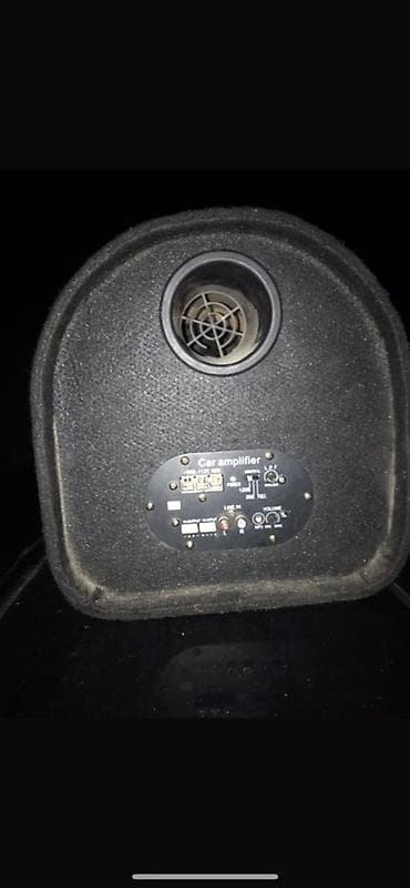 Магнитолы: Сабвуфер в корпусе «бочка» с встроенным автомобильным усилителем — 2