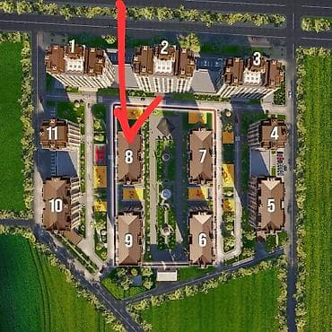 елисей: 3 комнаты, 80 м², Элитка, 2 этаж, Готовая ПСО (под самоотделку) — 6