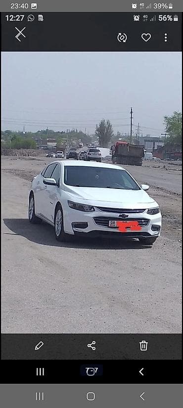 chevrolet comaro: Chevrolet Malibu: 2016 г., Автомат, Бензин, Седан — 2