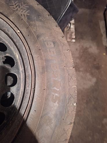 13 зима: Колеса в сборе 195 / 65 / R 15, Зима, Новый, Комплект, Легковые, Железные, отверстий - 4 — 5