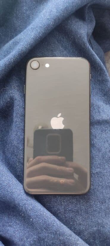 купить айфон 5 se бу: IPhone SE 2020, Б/у, 64 ГБ, Черный, Чехол, 92 % — 3