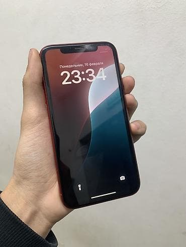 iphone xр: IPhone Xr, 64 ГБ, Красный, 78 % — 3