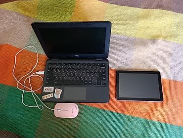 acer 300: Набор для учебы и работы: ноутбук Dell + планшет + проводная мышь — 1